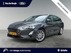 Ford Focus Wagon - 1.0 EcoBoost Titanium Business Navigatie - Cruise Control - Trekhaak