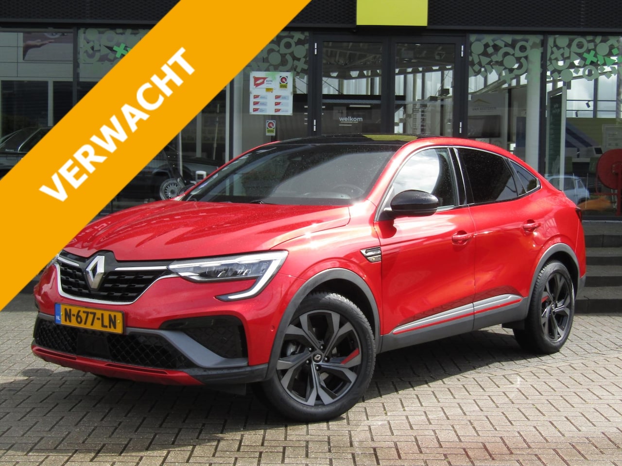 Renault Arkana - RS LIne Full Hybrid 145 Trekhaak / Schuif-Kanteldak / All Seasonbanden / Achterspoiler - AutoWereld.nl
