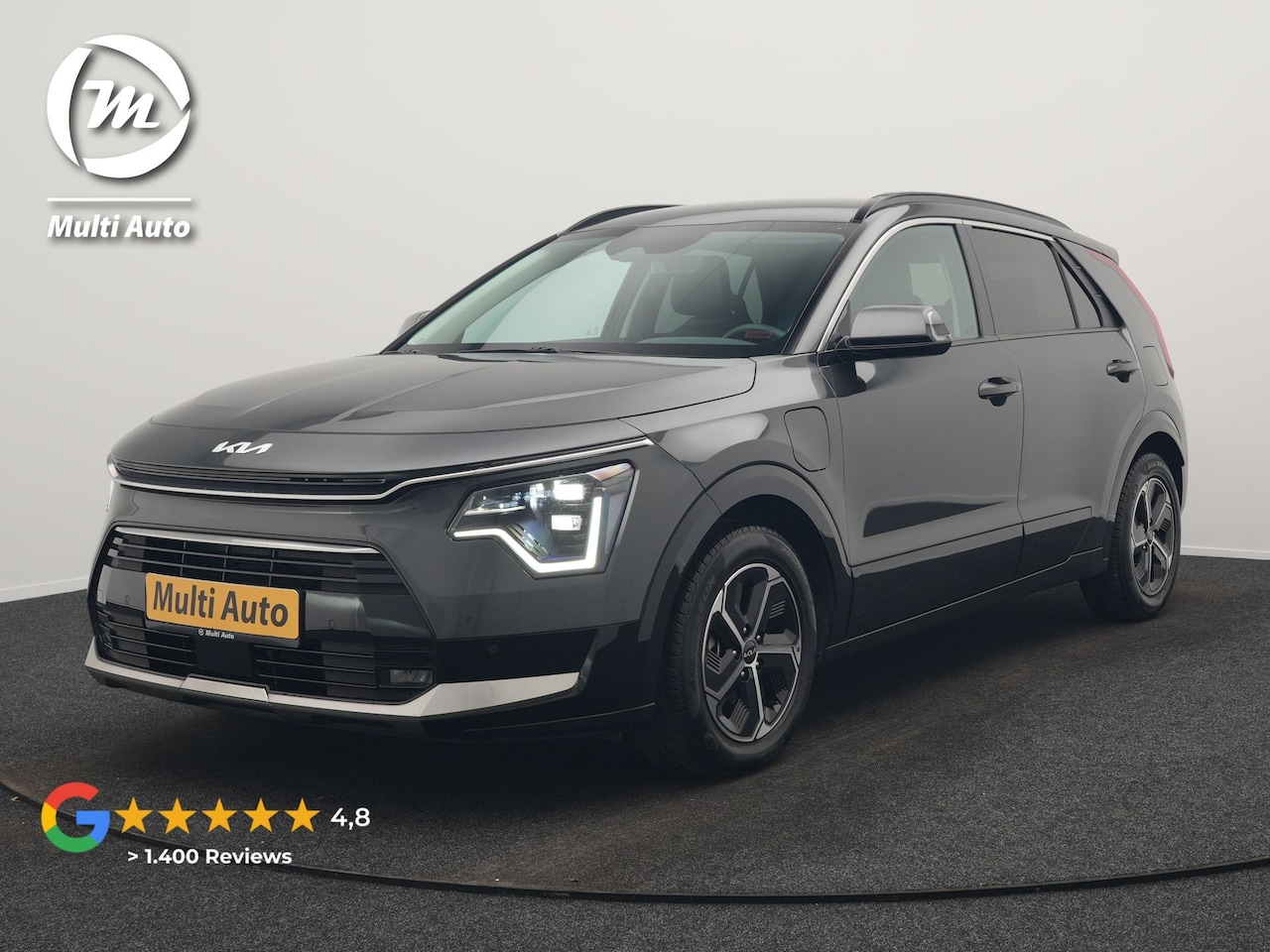 Kia Niro - 1.6 GDi DynamicLine PHEV 182pk Dealer O.H. | Adaptive Cruise | Camera | Sfeerverlichting | - AutoWereld.nl