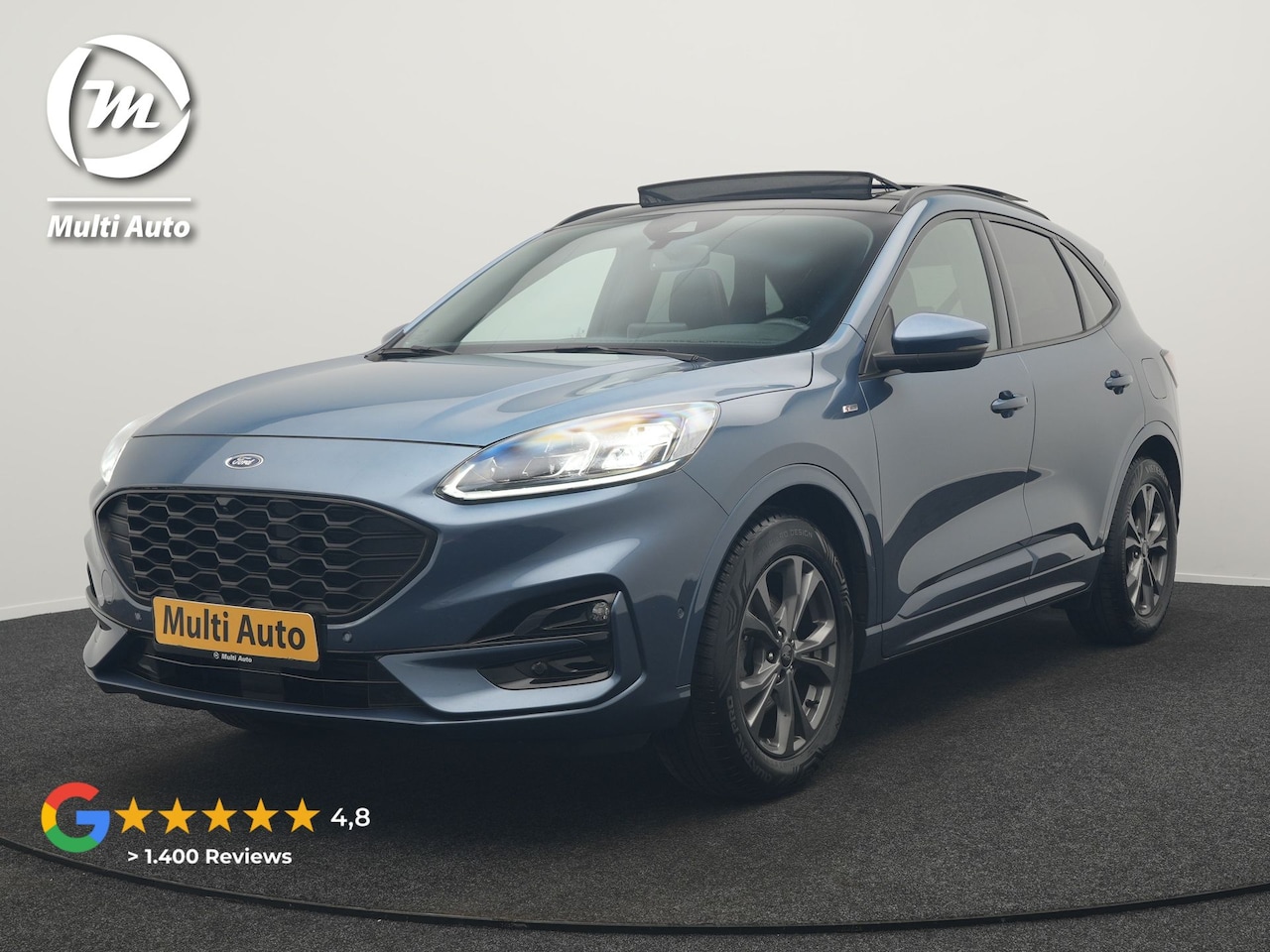 Ford Kuga - 1.5 EcoBoost ST-Line X 150pk Dealer O.H. 1800kg Trekgewicht | Panodak | Adaptive Cruise | - AutoWereld.nl