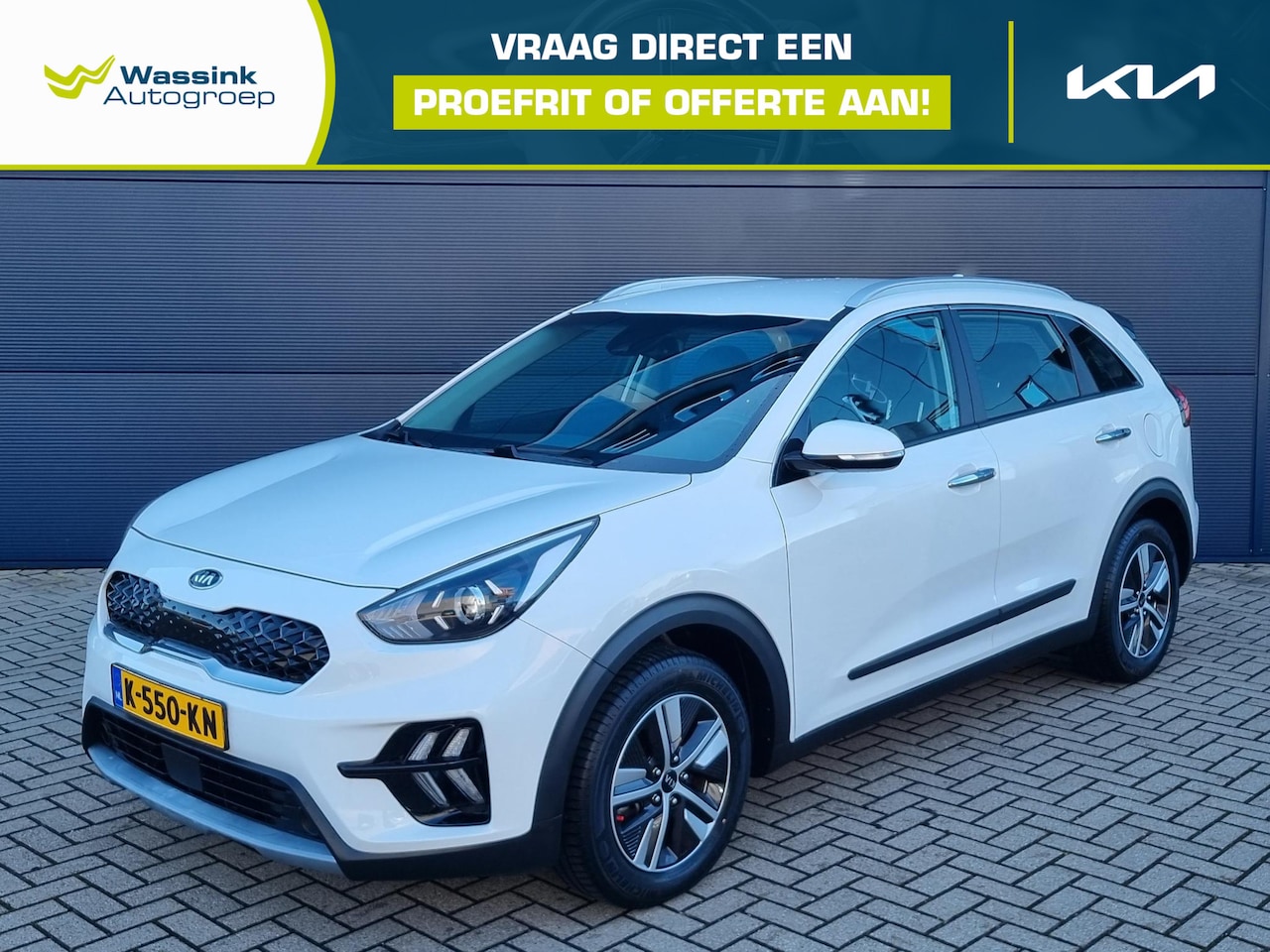 Kia Niro - 1.6 GDi Hybrid 141pk DCT6 DynamicLine | Navigatie | Parkeercamera | Climate control | - AutoWereld.nl