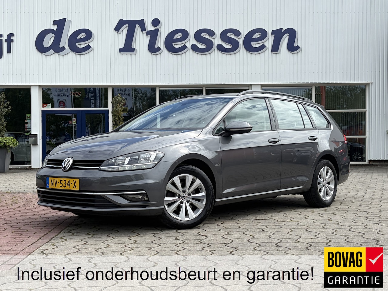 Volkswagen Golf Variant - 1.0 TSI Comfortline Trekhaak, Carplay, Navi, Rijklaar met beurt & garantie! - AutoWereld.nl