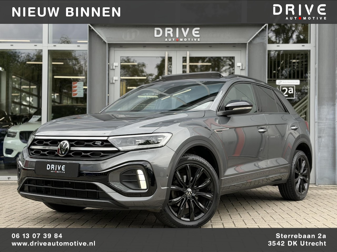 Volkswagen T-Roc - 1.0 TSI R-Line Bus. Blackstyle|Pano|ACC|IQ|Stoelverv|Cam| - AutoWereld.nl