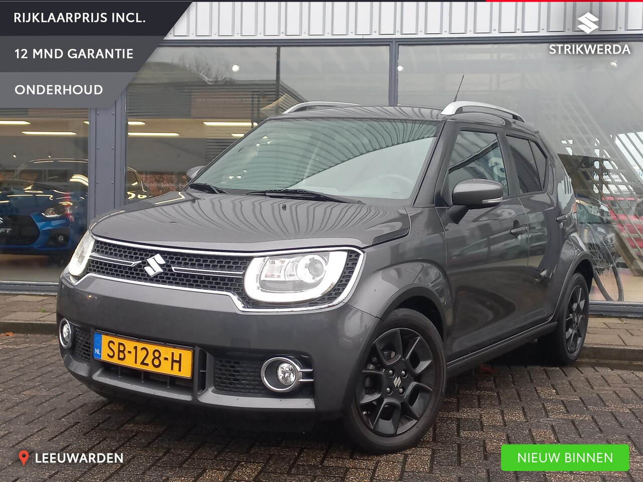Suzuki Ignis - 1.2 Stijl Trekhaak/ Navigatie Incl. 12 maanden BOVAG garantie - AutoWereld.nl