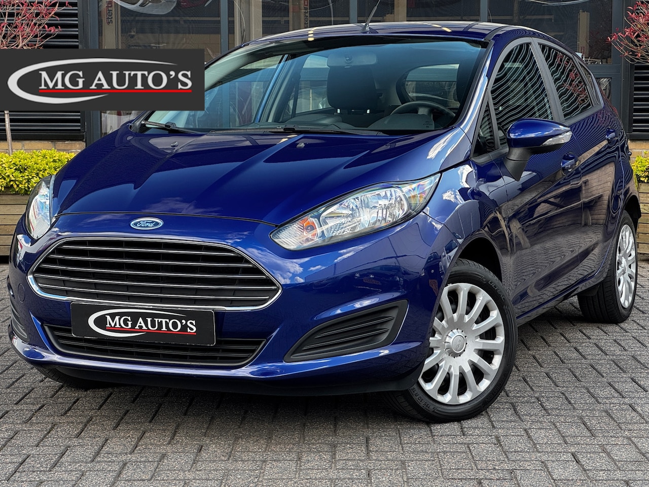 Ford Fiesta - 1.0 Style | Navigatie | Airconditioning | NAP | Elektrische Spiegels/Ramen | Metallic Lak - AutoWereld.nl