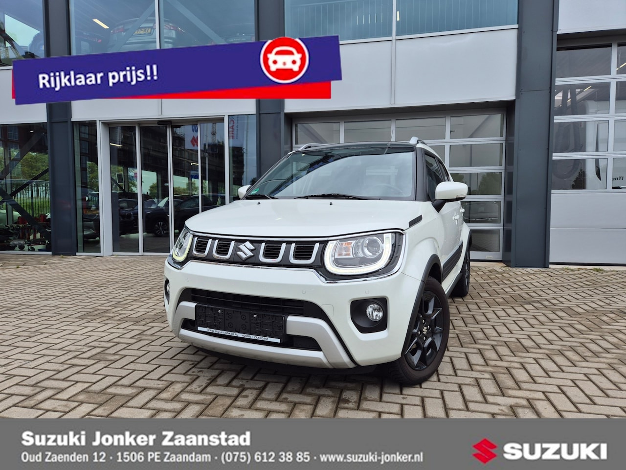 Suzuki Ignis - 1.2 Smart Hybrid Style Spoiler/PDC V+A - AutoWereld.nl
