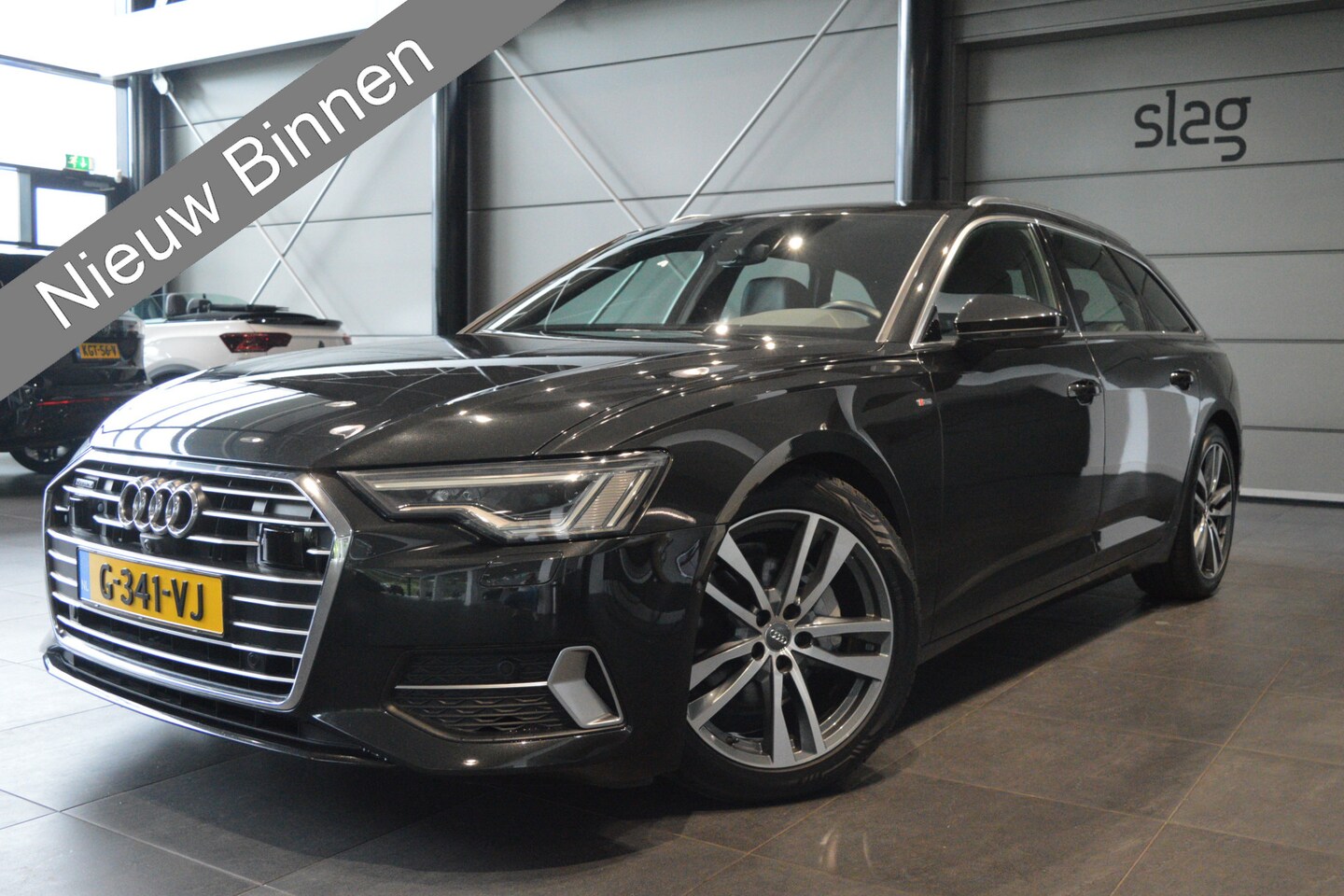 Audi A6 Avant - 40 TDI quattro S-LINE navi camera cruise trekhaak 19 inch !! - AutoWereld.nl