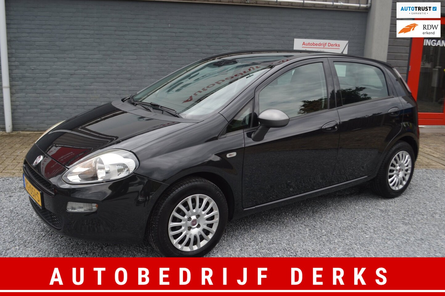 Fiat Punto Evo - 1.2 Lounge Airco 5Drs Lage Km Stand Stuurbekrachtiging Garantie - AutoWereld.nl