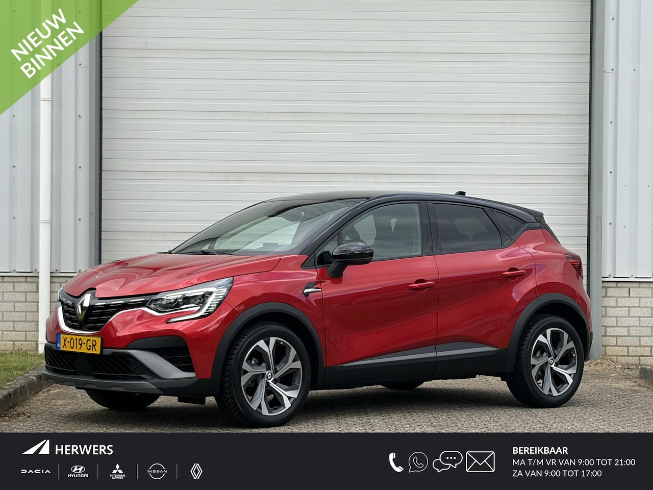 Renault Captur - 1.3 mild hybrid 160 R.S. Line / Stoel Stuurwiel Verwarming  / BOSE Audio / Adaptieve Cruis - AutoWereld.nl