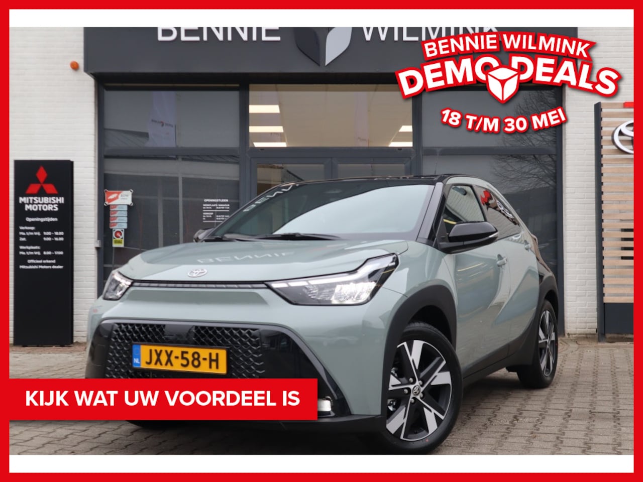 Toyota Aygo X - Hybrid 115 pulse Bi-Tone | Easy Pack - AutoWereld.nl