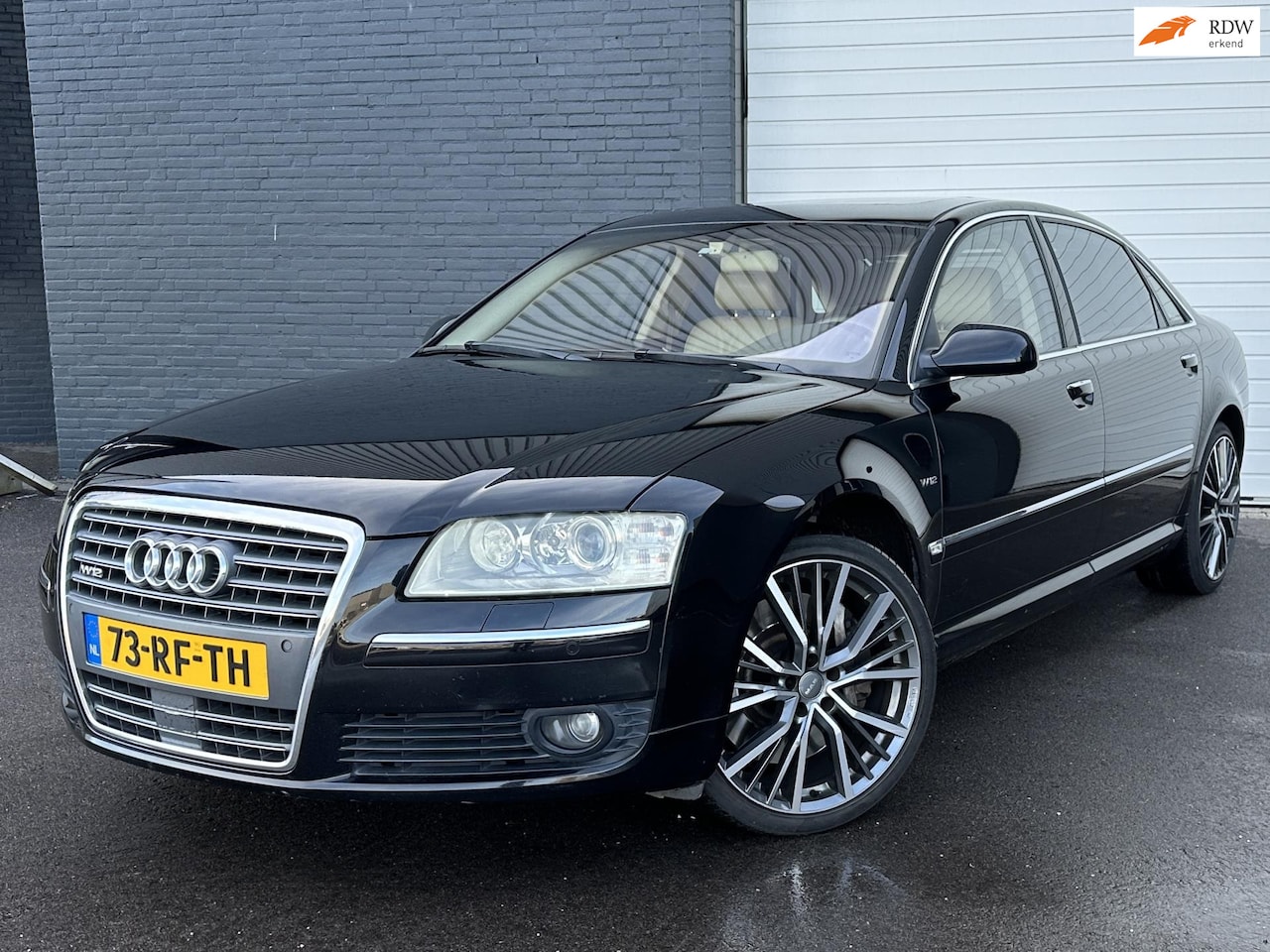 Audi A8 - 6.0 W12 Quattro Lang Pro Line SCHUIFDAK/VOLOPTIE/VOLLEDER/ALCANTARA - AutoWereld.nl