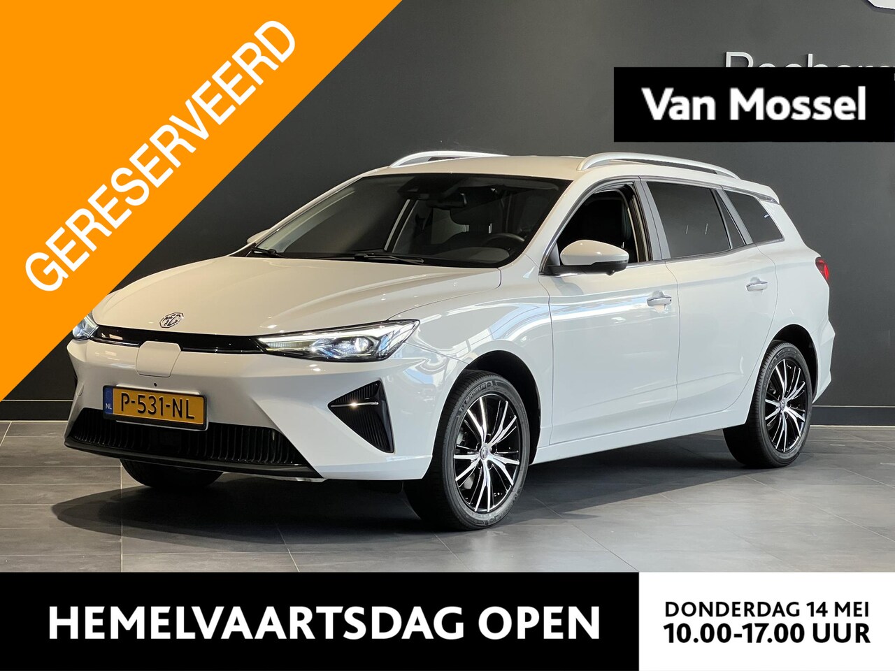 MG MG5 - Standard Range Luxury 50 kWh | Eerste eigenaar | Navigatie | 360 Camera | Lederbekleding | - AutoWereld.nl