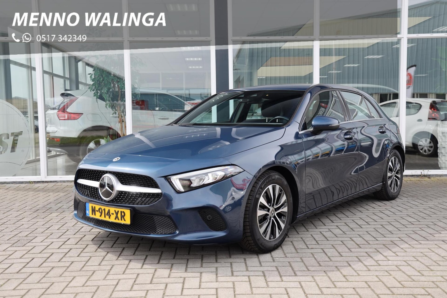 Mercedes-Benz A-klasse - 180 Business Solution AMG|Automaat|Camera|Stoelverw.|Navi| - AutoWereld.nl