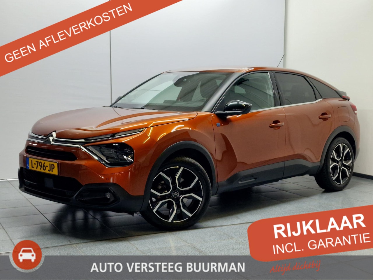 Citroën Ë-C4 - Shine 50 kWh Automaat, Luxe Lederen bekleding, stoelmassage, Stoelverw., Applecarpl./Andr. - AutoWereld.nl