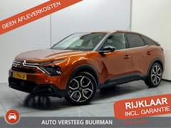 Citroën Ë-C4 - Shine 50 kWh Automaat, Luxe Lederen bekleding, stoelmassage, Stoelverw., Applecarpl./Andr.