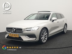 Volvo V60 - T6 Recharge AWD Inscription PHEV Long Range 350pk Dealer O.H | Trekhaak Af Fabriek | Panod