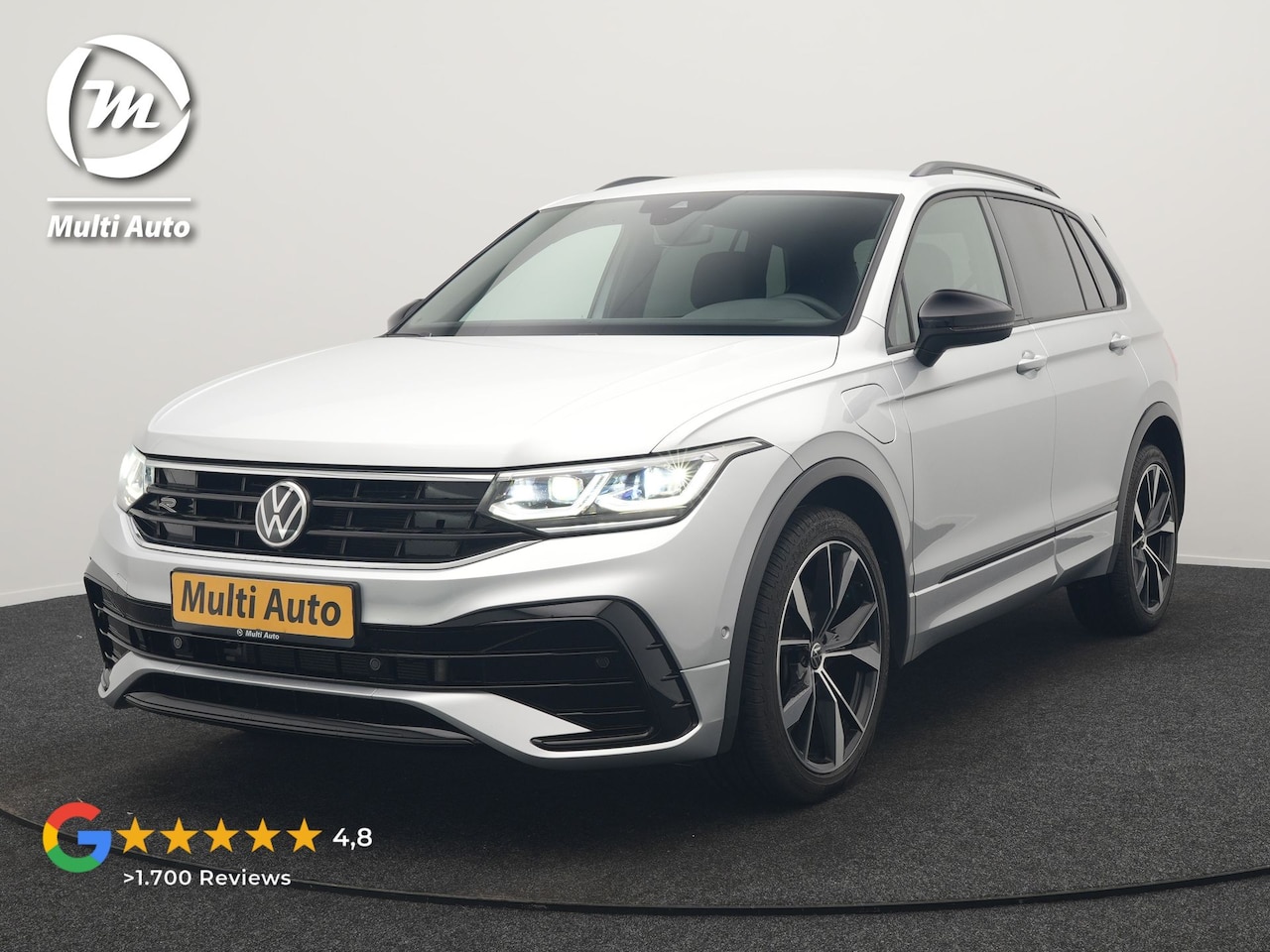 Volkswagen Tiguan - 1.4 TSI eHybrid R-Line PHEV 245pk Dealer O.H | Trekhaak Af Fabriek | Adaptive Cruise | IQ - AutoWereld.nl