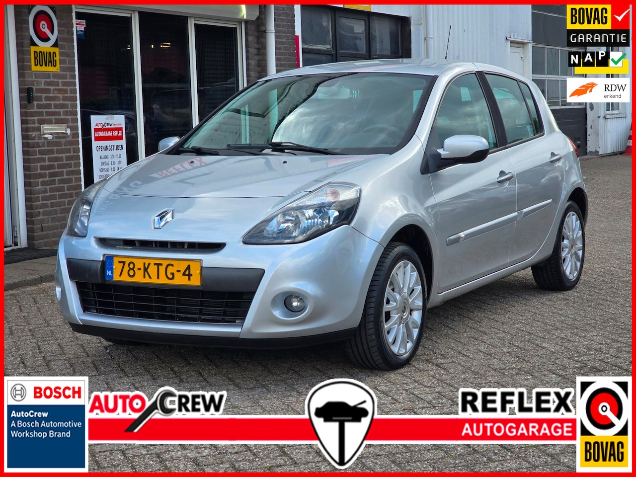 Renault Clio - 1.2 Dynamique NAVI|CLIMA|ELEKTR. PAKKET|BOVAG - AutoWereld.nl
