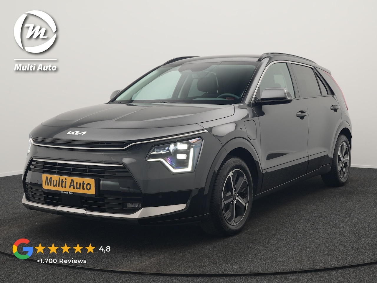 Kia Niro - 1.6 GDi DynamicLine PHEV 182pk Dealer O.H. | Adaptive Cruise | Camera | Sportstoelen & Stu - AutoWereld.nl