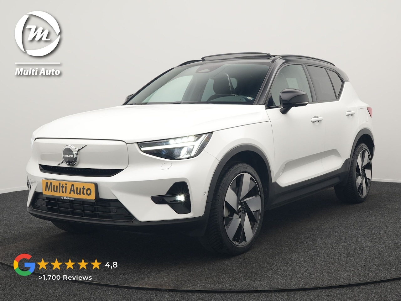 Volvo XC40 - Recharge Twin Ultimate 78 kWh 408pk Dealer O.H. | Trekhaak Af Fabriek | Panodak | 360 Came - AutoWereld.nl