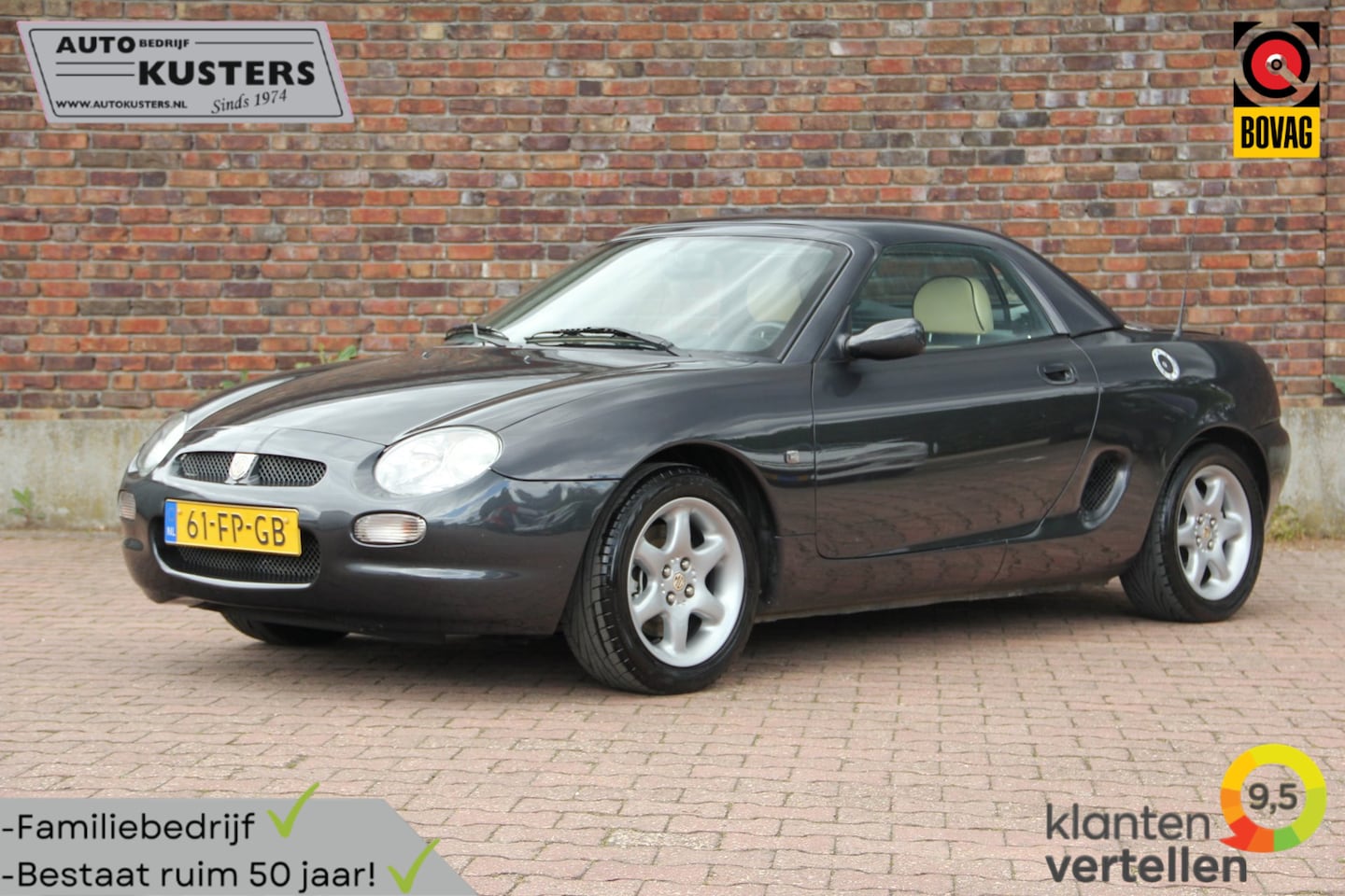 MG F - 1.8i Stoelverwarming| Gerestaureerd| Hardtop| Uniek!| - AutoWereld.nl