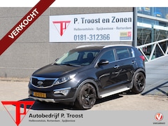 Kia Sportage - 2.0 X-ecutive PlusPack BLACK-LINE AUTOMAAT Cruise control/Trekhaak/Half Leder/Bluetooth/Li
