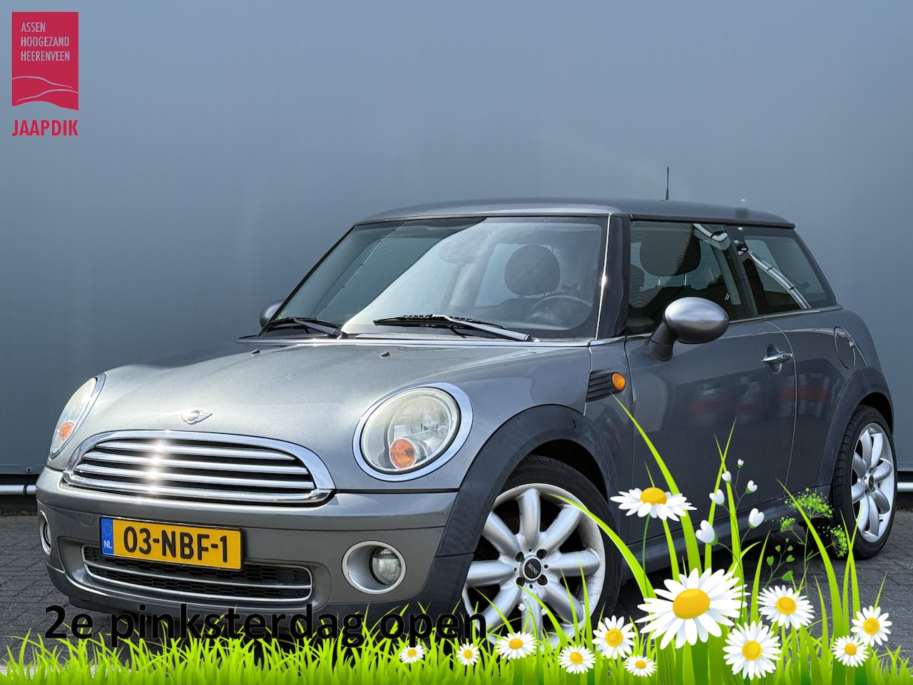 MINI Cooper - BJR 2010 1.6 123 PK Cooper Pepper AUTOMAAT | LMV | AIRCO - AutoWereld.nl