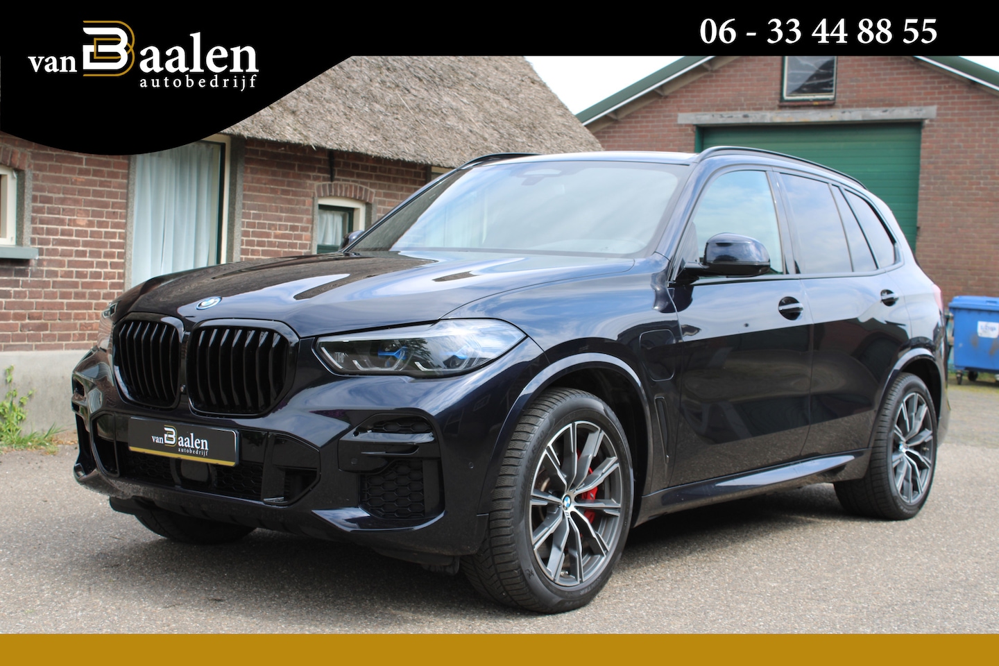 BMW X5 - xDrive45e High Executive SOh 91,4% M-SPORT LASER AWS TH BLACK 96000KM!!! - AutoWereld.nl