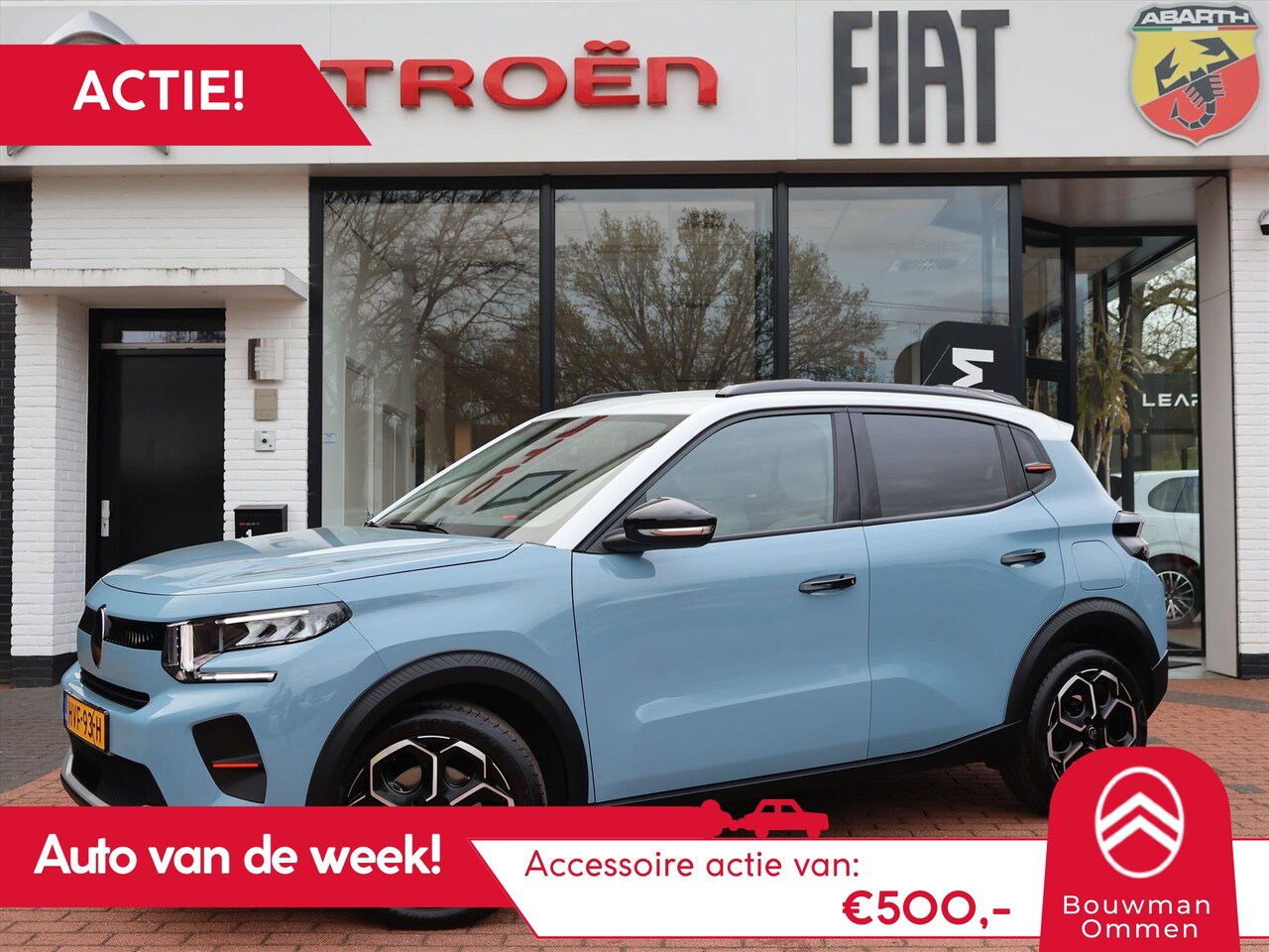 Citroën C3 - *Auto van de Week!* 1.2 Turbo S&S 100PK Max, Rijklaarprijs | Navigatie | Camera | DAB+ | A - AutoWereld.nl