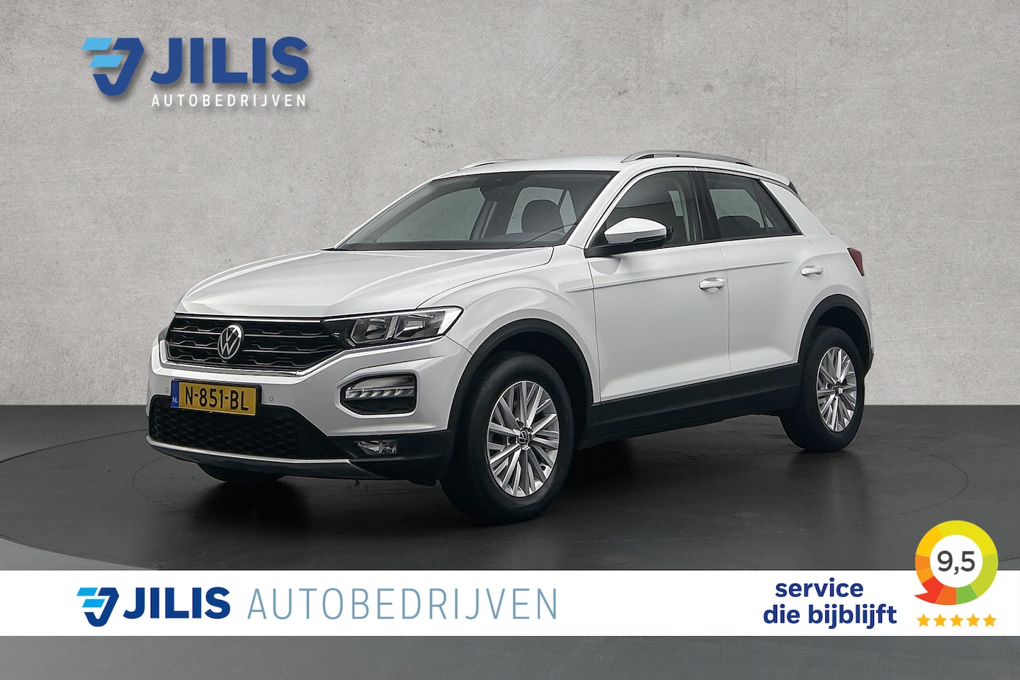 Volkswagen T-Roc - 1.0 TSI Style | Adaptieve cruise control | Navigatie | Parkeersensoren - AutoWereld.nl