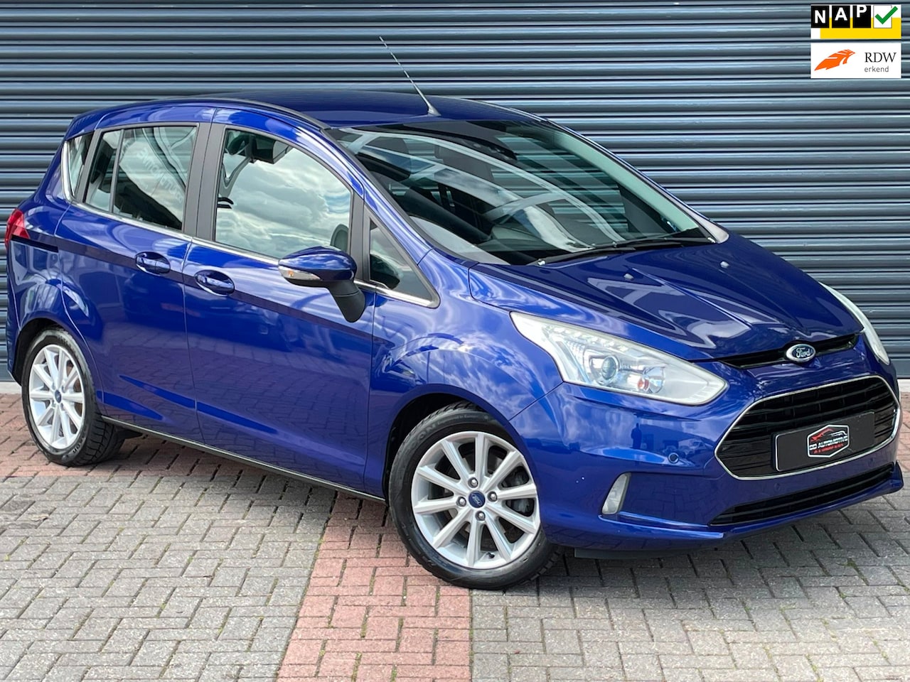Ford B-Max - 1.0 EcoBoost Titanium Camera | Trekhaak | Navi | Climate Control | Cruise - AutoWereld.nl