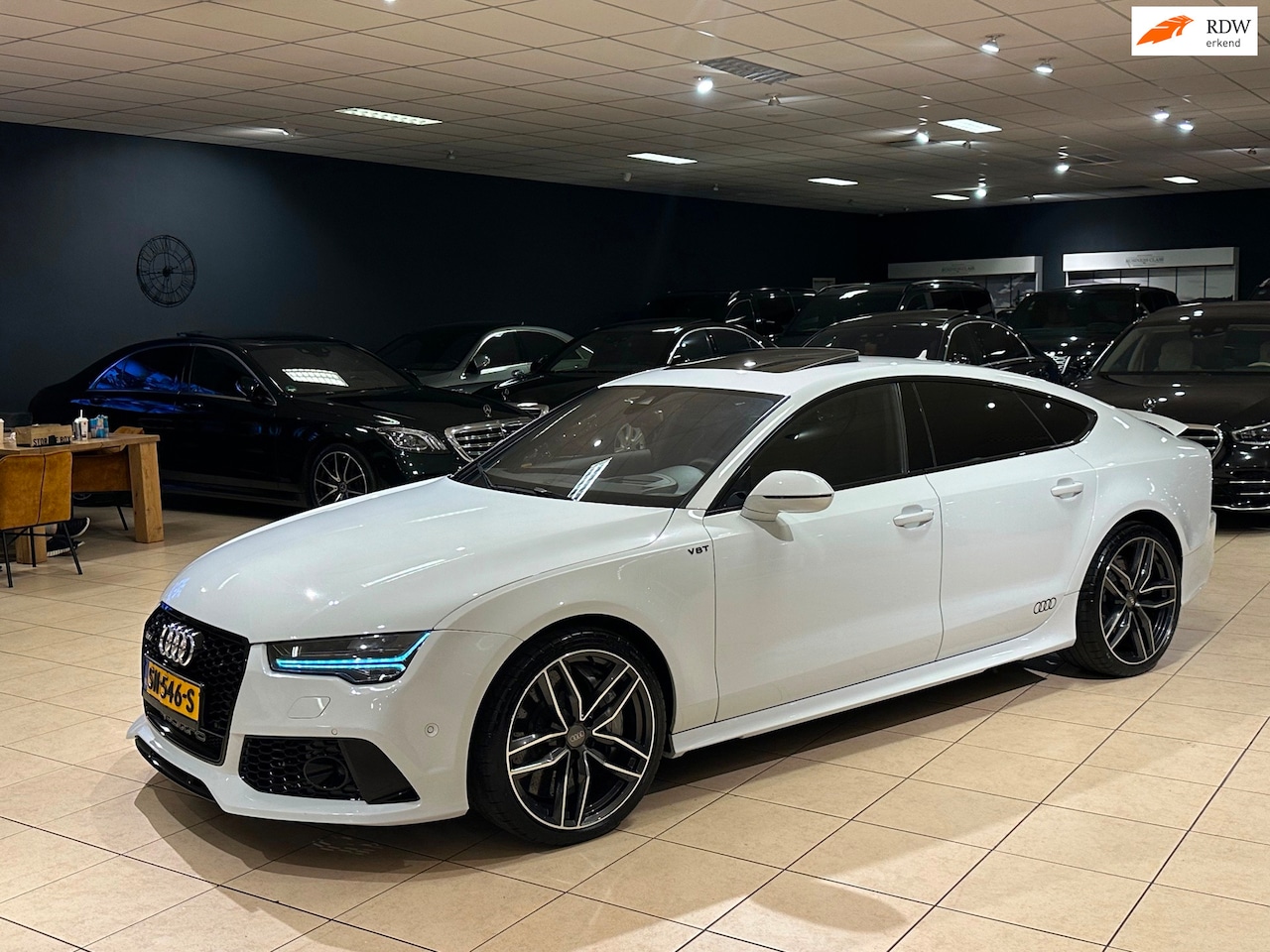 Audi A7 Sportback - 4.0 TFSI RS 7 Quattro PERFORMANCE|605PK|CERAMIC|VOLL - AutoWereld.nl