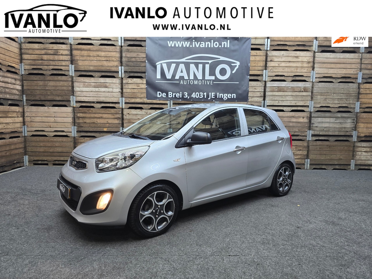 Kia Picanto - 1.0 CVVT BusinessLine bluetooth airco lm - AutoWereld.nl