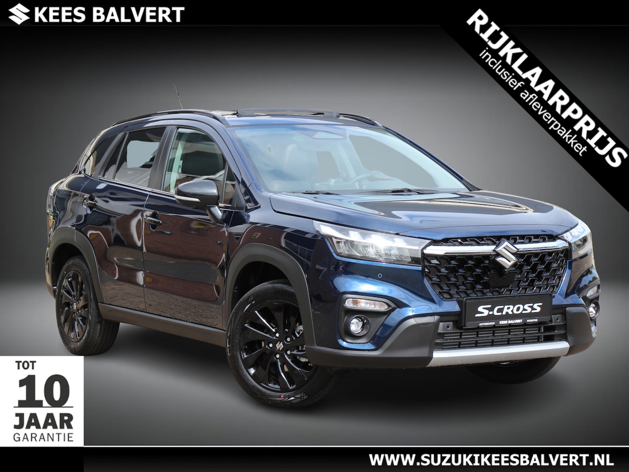 Suzuki S-Cross - 1.4 Boosterjet Special Edition Hybrid Automaat Sunroof | € 1.500,- korting! | NIEUW! | - AutoWereld.nl