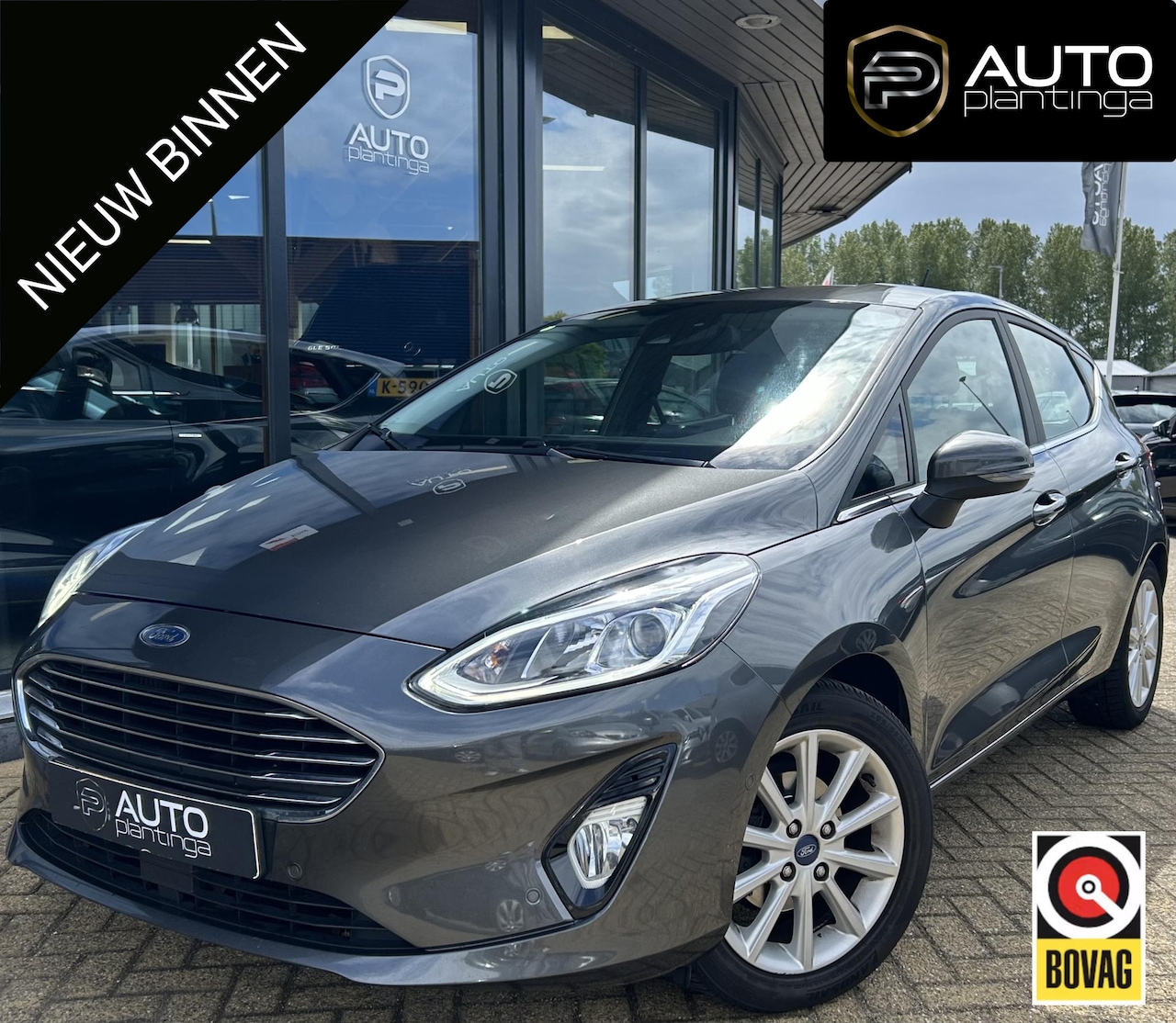 Ford Fiesta - 1.0 EcoBoost Titanium 101PK | 1e Eigenaar! | Dealeronderhouden | NL AUTO | AUTOMAAT | Trek - AutoWereld.nl