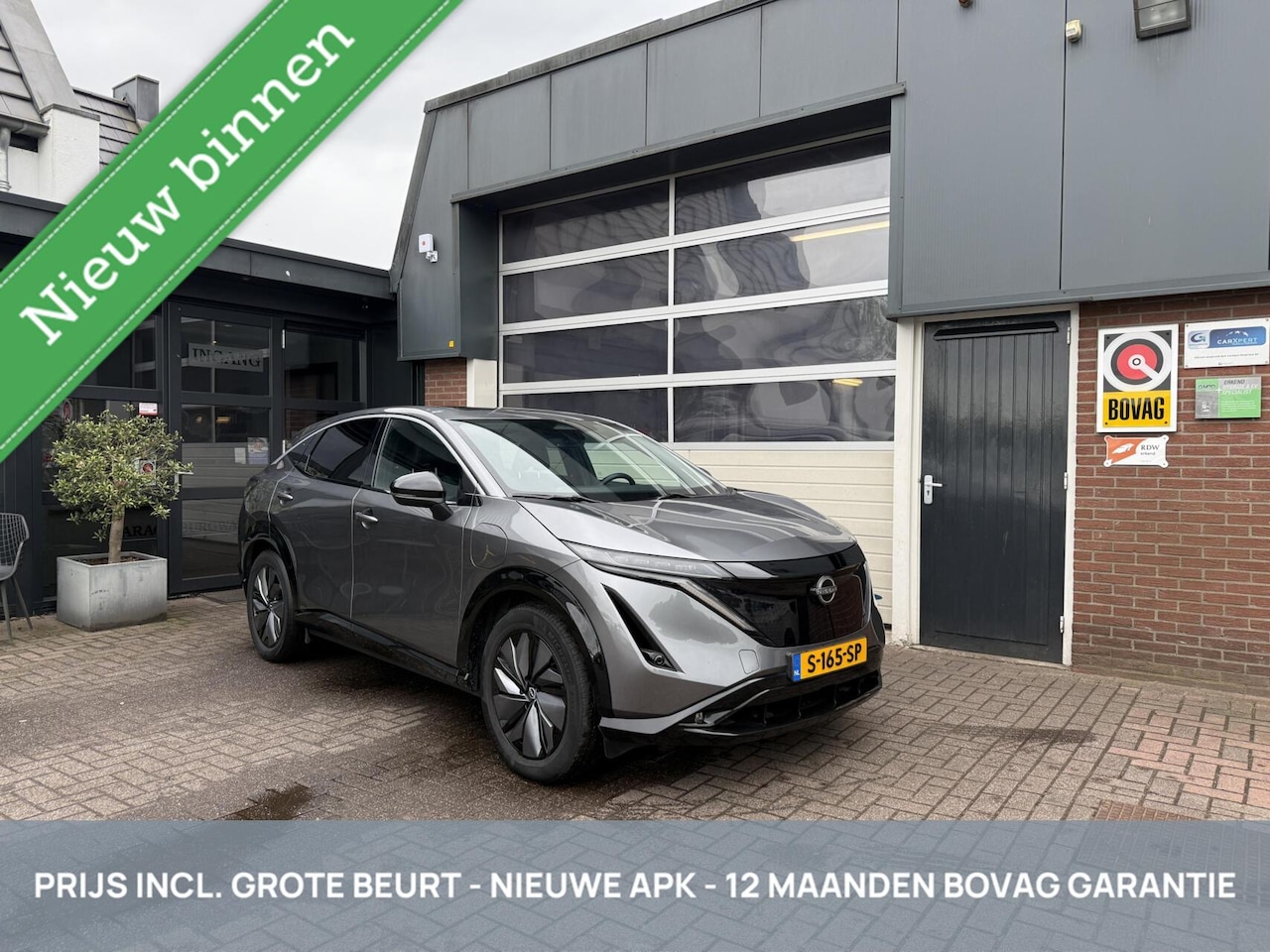 Nissan Ariya - 66 kWh SOH 97% PANO/STUUR+STOEL VERW. *ALL-IN PRIJS* - AutoWereld.nl