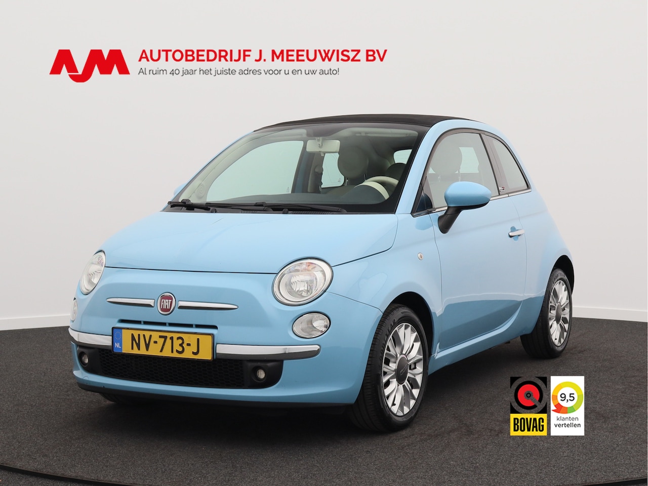 Fiat 500 C - 0.9 TwinAir Lounge/ Cabrio/ automaat! - AutoWereld.nl