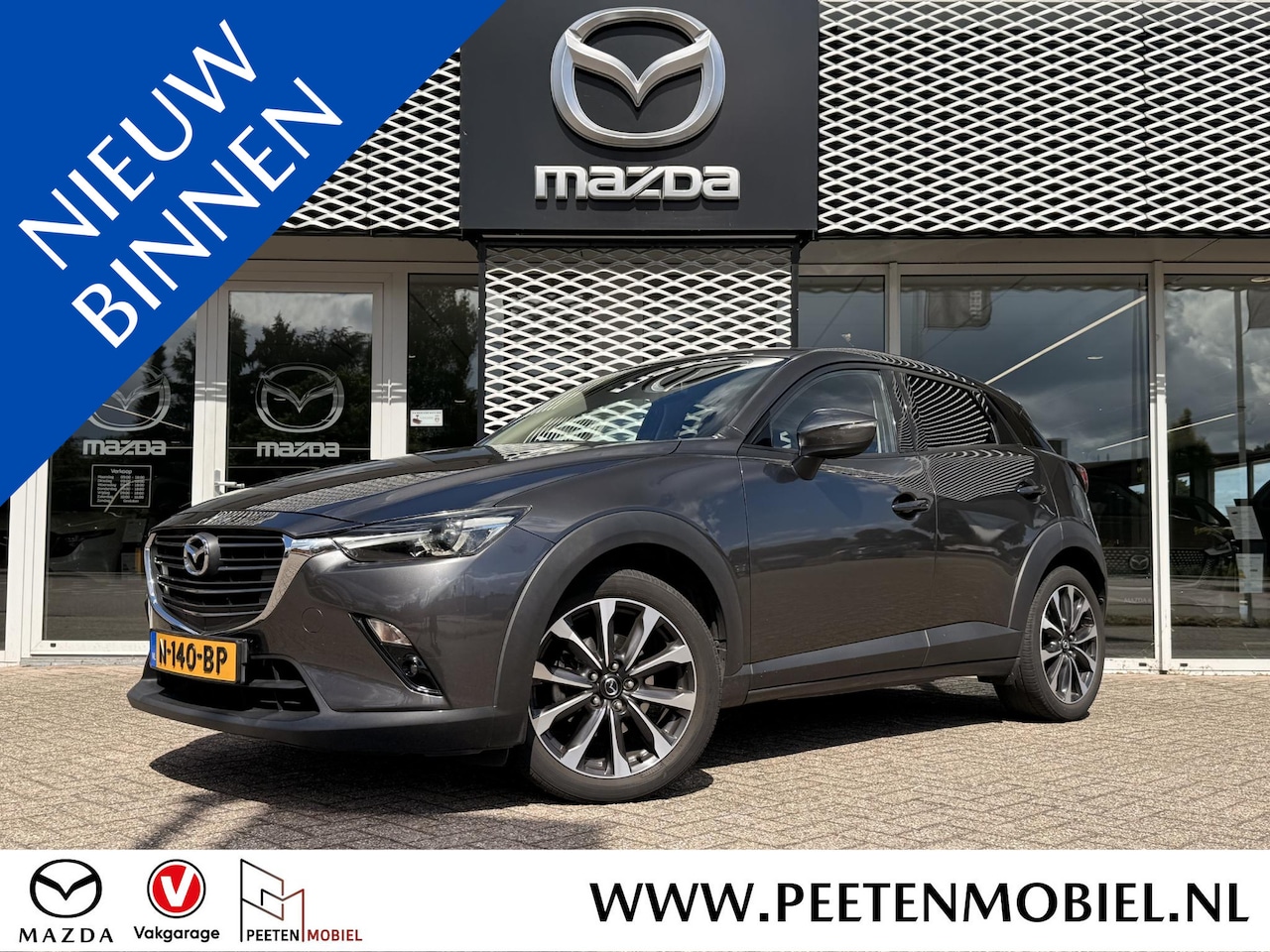 Mazda CX-3 - 2.0 SkyActiv-G 120 SkyLease GT | NAVI | CARPLAY | TREKHAAK | - AutoWereld.nl
