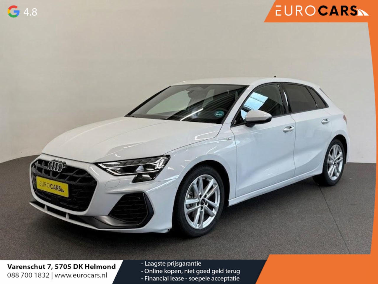 Audi A3 Sportback - 35 TFSI S Edition SONOS Premium Audio Airco ECC Navigatie Carplay Full LED Elektr. Sportst - AutoWereld.nl