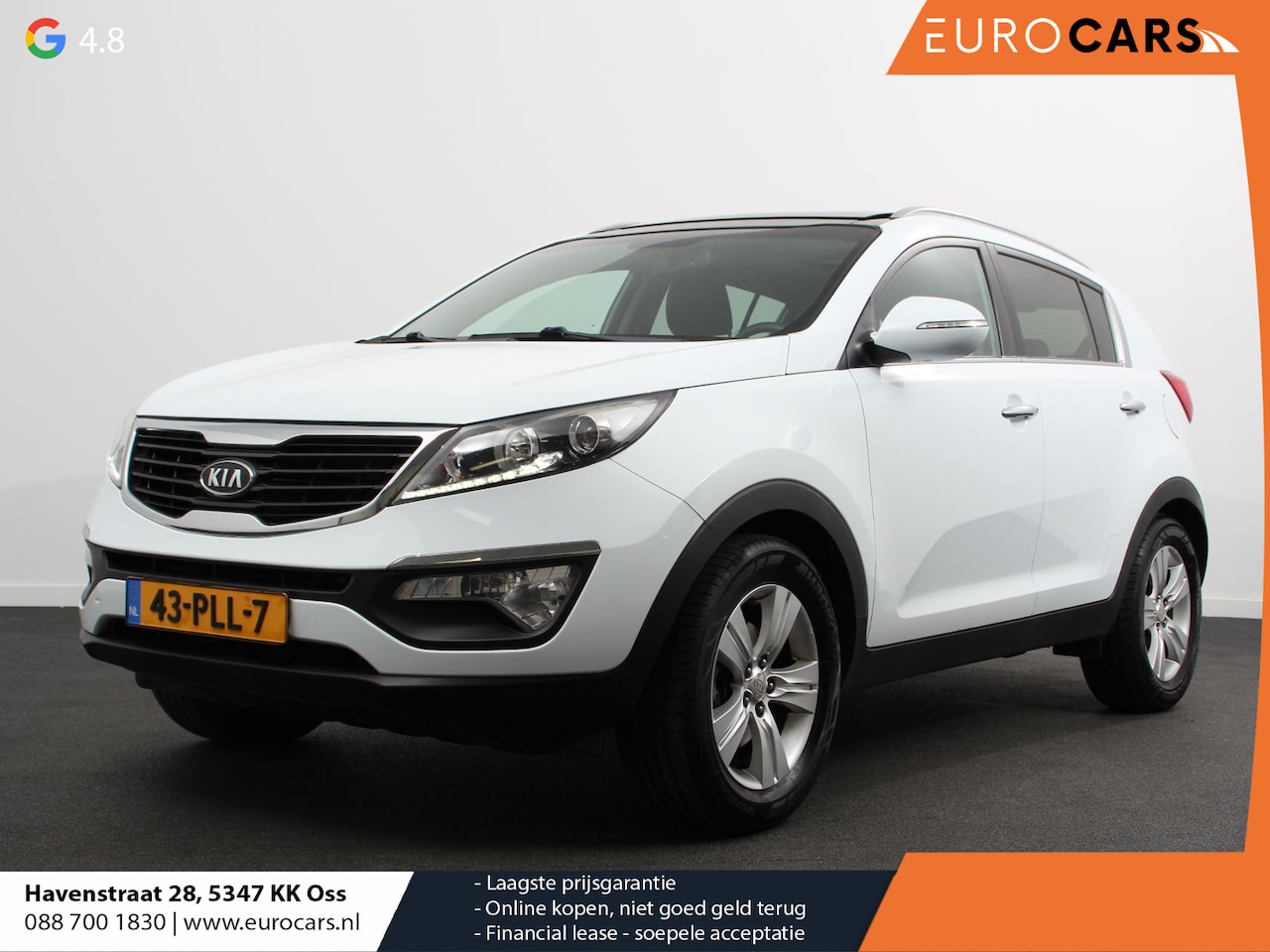 Kia Sportage - 1.6 GDI X-ecutive Plus Pack Climate Control Panorama dak LM Velgen Cruise Control Parkeer - AutoWereld.nl