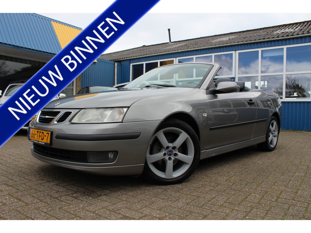 Saab 9-3 Cabrio - 2.0 Turbo "Vector" Leder - Cruise !!! Automaat - AutoWereld.nl