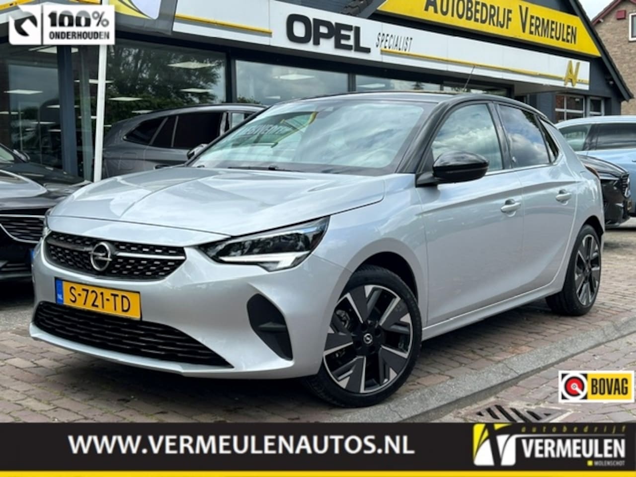 Opel Corsa Electric - 50kWh 136PK 3-Fase Level 3 Automaat + 17"/ Navi/ Clima/ Cruise/ CarPlay/ Winterpakket/ Ful - AutoWereld.nl