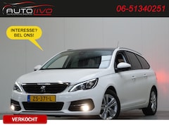 Peugeot 308 SW - 1.2 PureTech Blue Lease Executive PANO APPLE NAVI CLIMA PDC CRUISE etc