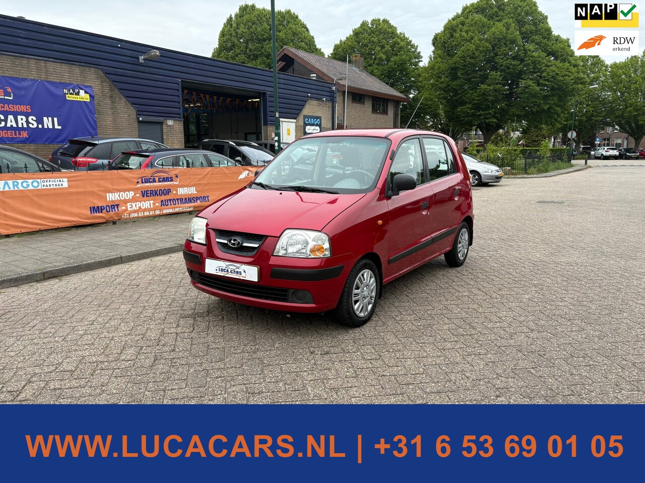 Hyundai Atos - 1.1i Active Cool Airco 2X SLEUTEL + BOEKJES! - AutoWereld.nl