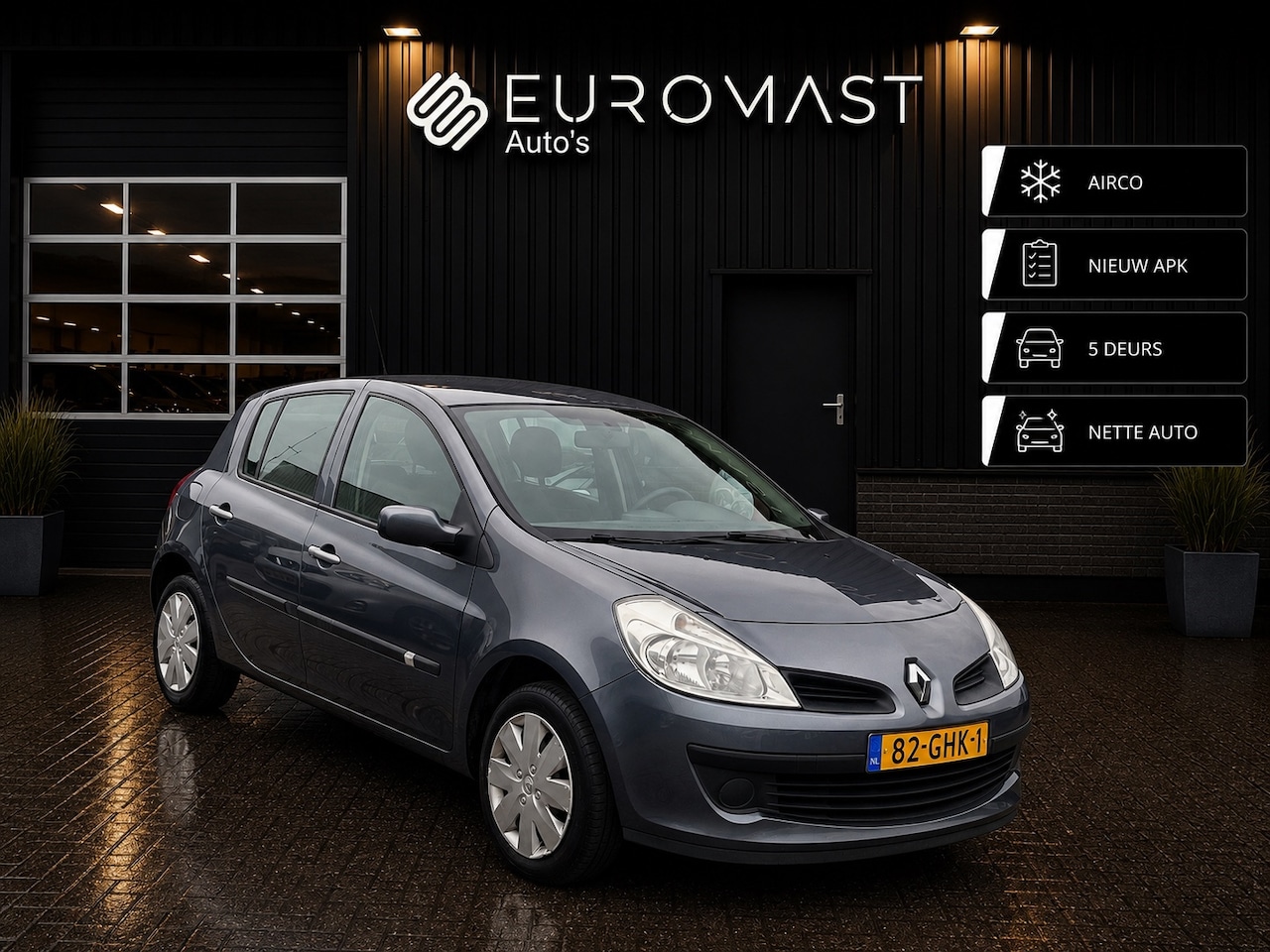 Renault Clio - 1.2-16V Expression Airco | Nieuw apk | 5Deurs - AutoWereld.nl
