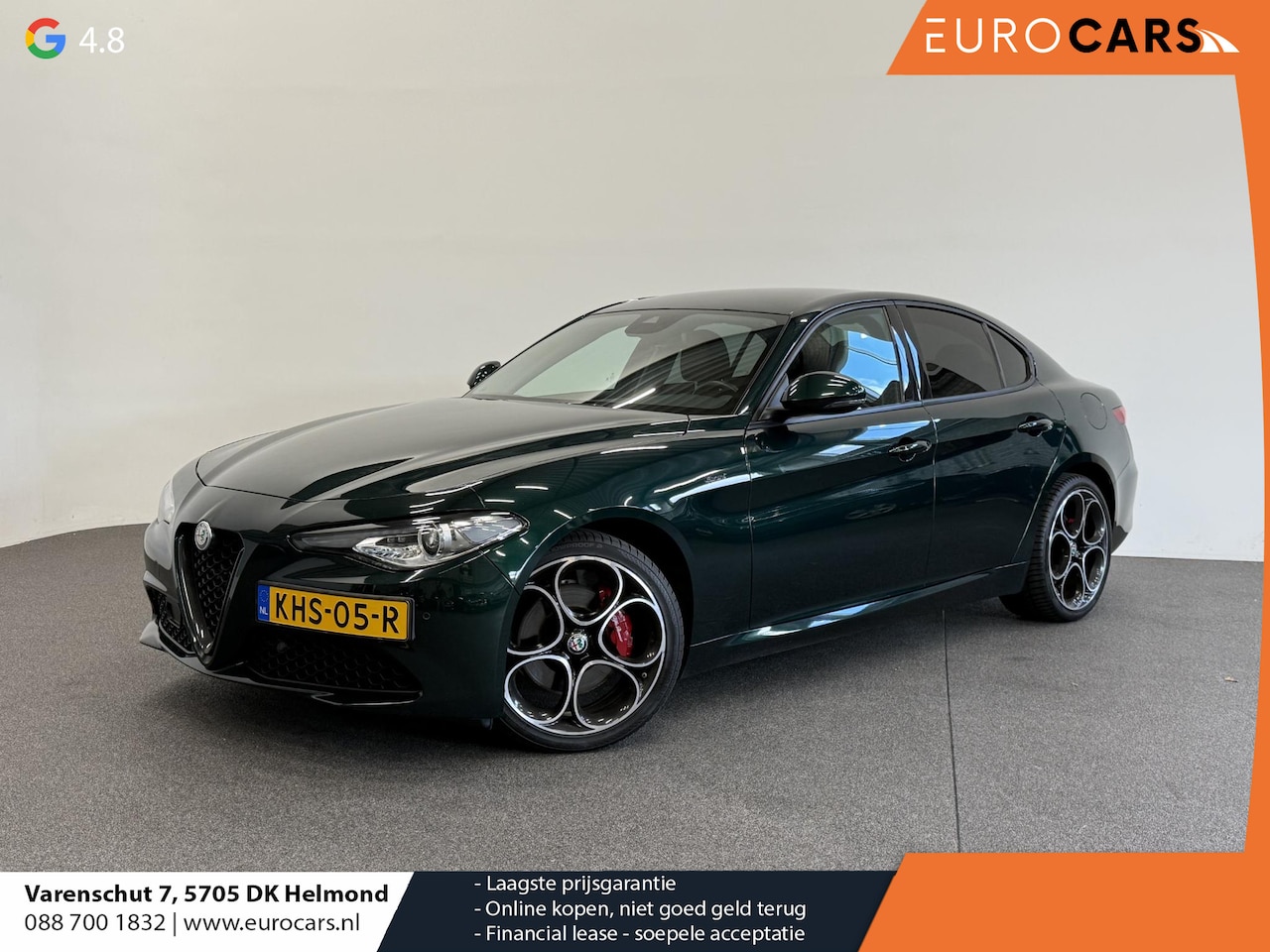 Alfa Romeo Giulia - 2.0T 200pk Sprint Aut. Navigatie Apple Carplay Android Auto Camera Parkeersensoren Adaptiv - AutoWereld.nl