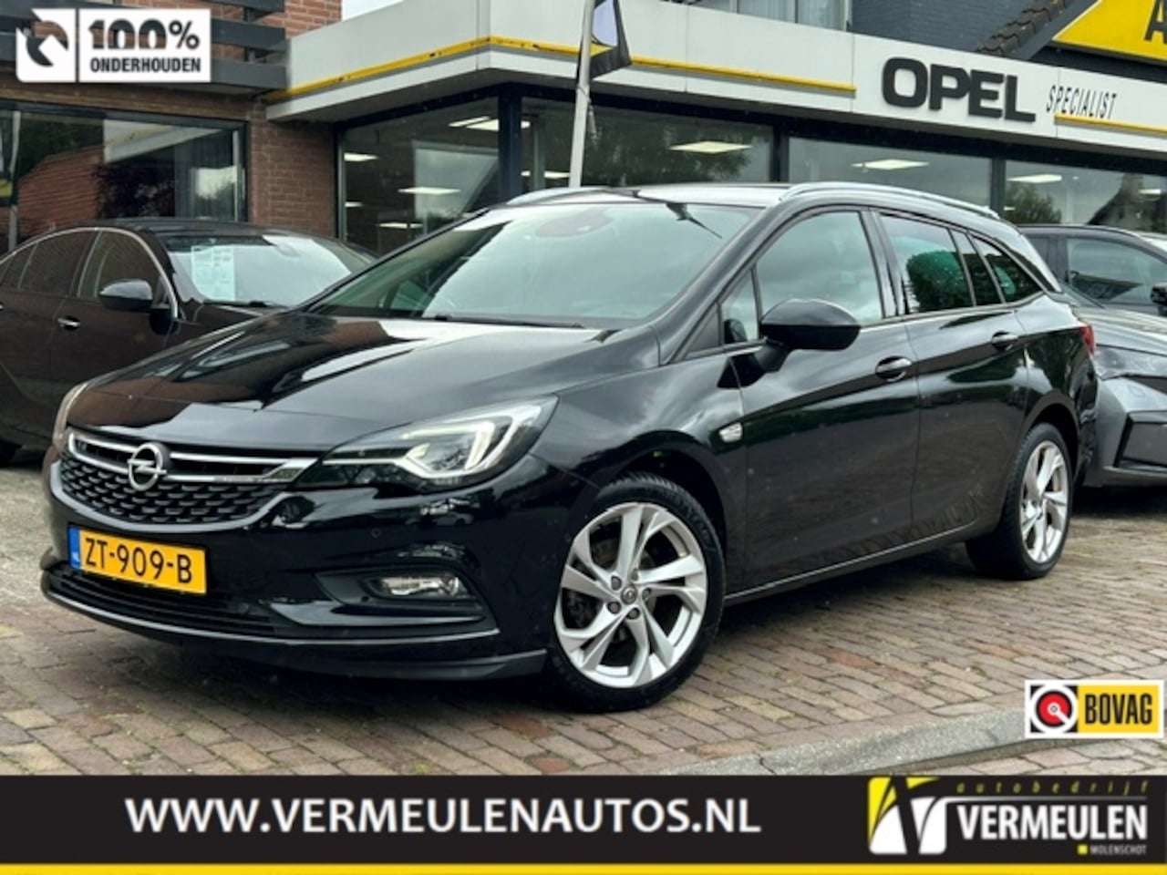 Opel Astra Sports Tourer - 1.0 Turbo 105PK Innovation + 17"/ Navi/ Clima/ Cruise/ Full-LED/ CarPlay/ Camera/ NL auto - AutoWereld.nl