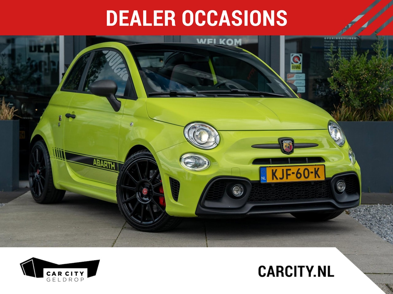 Abarth 595 - 595C Competizione 180PK / Carbon / Xenon / Koni / Brembo / Monza / Carplay - AutoWereld.nl
