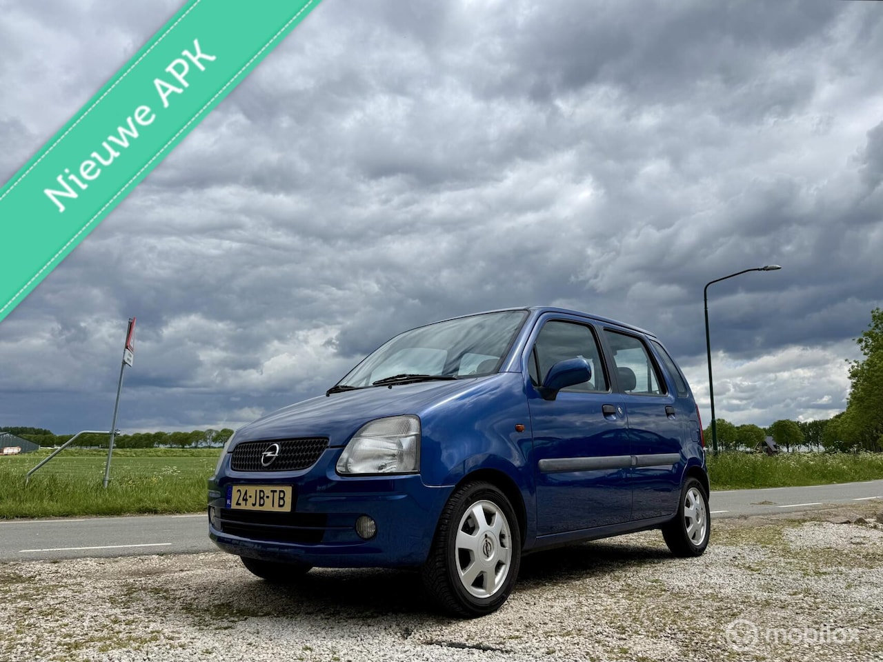 Opel Agila - 1.2-16V Elegance 1.2-16V Elegance, APK Juli 2027, Hoge Instap, NAP - AutoWereld.nl
