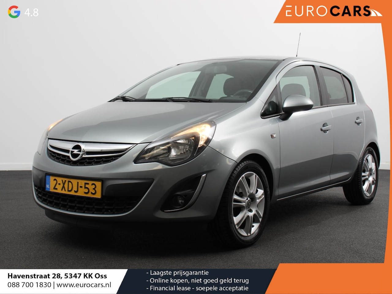 Opel Corsa - 1.4-16V BlitZ Airco Navigatie LM Velgen Multifunctioneel Stuurwiel Cruise Control 5 deurs - AutoWereld.nl